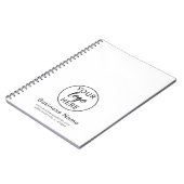 カスタムBusiness Logoモダン Office ノートブック (左側)