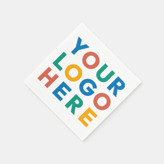 カスタムBusiness Logo会社のパーティーイベント用品 スタンダードカクテルナプキン (角)