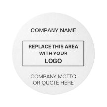 カスタムBusiness Logo会社名ホワイト