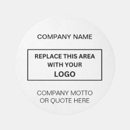 カスタムBusiness Logo会社名ホワイト