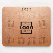 カスタムBusiness Logo 2023企業のカレンダー マウスパッド (正面)