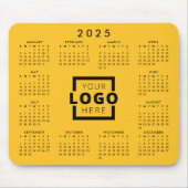 カスタムBusiness Logo 2023企業のカレンダー マウスパッド (正面)