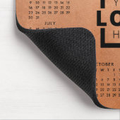 カスタムBusiness Logo 2023企業のカレンダー マウスパッド (コーナー)