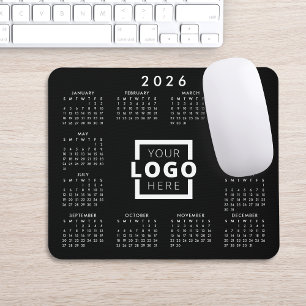 カスタムBusiness Logo 2024カレン企業のダー マウスパッド