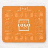 カスタムBusiness Logo 2025カレン企業のダー マウスパッド (正面)