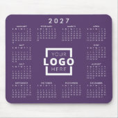 カスタムBusiness Logo 2025カレン企業のダー マウスパッド (正面)