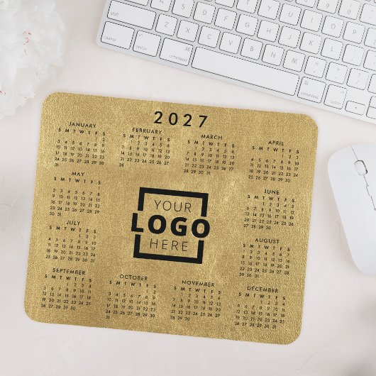 カスタムBusiness Logo 2025カレン企業のダー マウスパッド