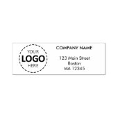 カスタムBusiness Logo & Address セルフインキングスタンプ (デザイン)