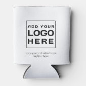 カスタムBusiness Logo BrandのWebサイトとTagline 缶クーラー (正面)