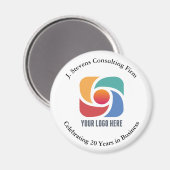 カスタムBusiness Logo Companyの追加広告方法 マグネット (正面/裏面)