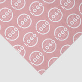 カスタムBusiness Logo Companyブランドピンク 薄葉紙 (詳細)