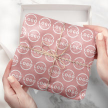 カスタムBusiness Logo Companyブランドピンク