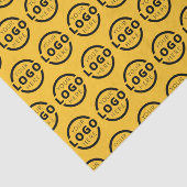 カスタムBusiness Logo Companyブランド黄色 薄葉紙 (詳細)