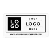 カスタムBusiness Logo Companyブランド ラベル (正面)