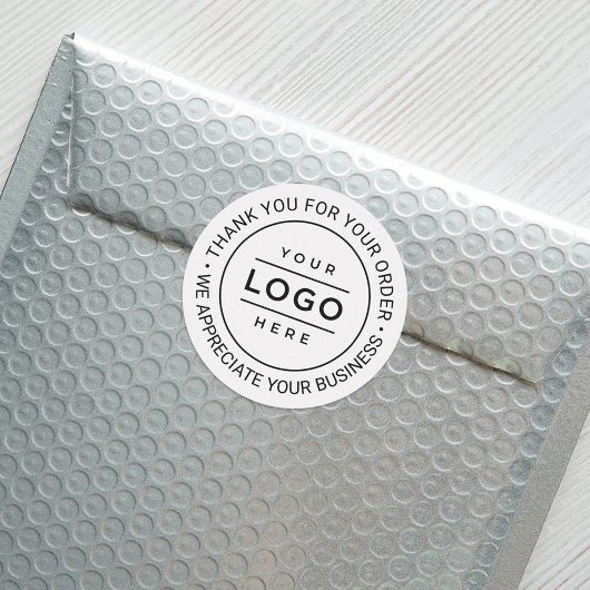 カスタムBusiness Logo Company Branded Thank You ラウンドシール