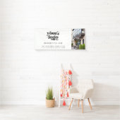 カスタムBusiness Logo Grand Opening Photo 横断幕 (インサイチュ)