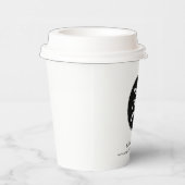 カスタムBusiness Logo Minimalist Company Webサイト 紙コップ (右)