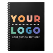 カスタムBusiness Logo No Minimum Order ノートブック (正面)