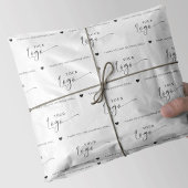 カスタムBusiness Logo Packagingのミニマル・ブランド 薄葉紙