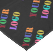 カスタムBusiness Logo Photo Tableloth Your Colors テーブルクロス (アングル)