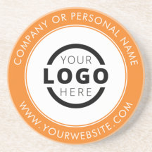 カスタムBusiness Logo Promotional Orange