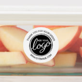 カスタムBusiness Logo Thank You Labels ラベル (貼付)