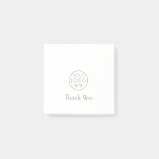 カスタムBusiness Logo Thank You Thank You Post-It Note ポストイット (正面)