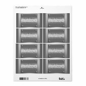 カスタムBusiness Metalルックラベル ラベル (フルシート)