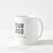 カスタムBusiness Mug – あなたのロゴ、あなたの喧騒 コーヒーマグカップ (正面右)