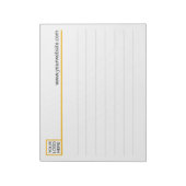 カスタムBusiness Notepadテンプレート ノートパッド (回転)