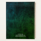 カスタムBusiness Organizer 2025会社のロゴ プランナー手帳 (裏面)