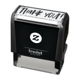 カスタムBusiness Thank You Stamp |スタンプ セルフインキングスタンプ