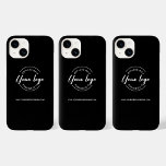 カスタムBusiness White Logo Webサイト Case-Mate iPhone 14ケース<br><div class="desc">ビジネスのブランドの存在感を高めるビジネスカスタムホワイトロゴウェブサイトブラックフォンケース。この電話パーソナライズされたケースは、実用性とプロフェッショナル美学をシームレスに組み合わせ、あなたとあなたのチームの両方にとって不可欠なアクセサリーにする。携帯電話のケースは黒い背景お洒落に白いロゴが際立って表示さカスタムれたタイムレスなデザインを備えている。このエレガントコントラストはロゴの視認性を高めるだけでなく、洗練された感覚を醸し出す。会社のロカスタマイズゴとウェブサイトで電話ケースを作り、デバイスを携帯する広告看板に変え、どこでもブランドを紹介する。このカスタマイズは、毎日のインタラクションにプロフェッショナリズムのtouchを追加し、記憶に残る視覚的アイデンティティを確立する。お客様またはチームメンバーが使用するカスタムか、会社のホワイトロゴウェブサイトブラックフォンケースは、お客様のビジネスのプロ意識と献身を反映したものとなる。ブランドの価値と卓越性に対するコミットメントを表す実用的なアクセサリー。ヒント：透明な背景にPNGファイルとしてロゴのホワイトバージョンを使用する。Business White Logo Website Black Phone Caseカスタムを選択することで、あなたはどこでもビジネスの運ブランドを選択することができる。この電話パーソナライズされたケースは、あなたのロゴとウェブサイトを表示するプロフェッショナルアクセサリーになり、強力な視覚的アイデンティティを確立する。プロ意識と卓越性に対するコミットメントを象徴し、日々のインタラクションにおいて、あなたのブランドの微妙かつインパクトのある表現として機能する。</div>