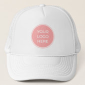 カスタムBusiness Your Logo Trucker Hat キャップ (正面)