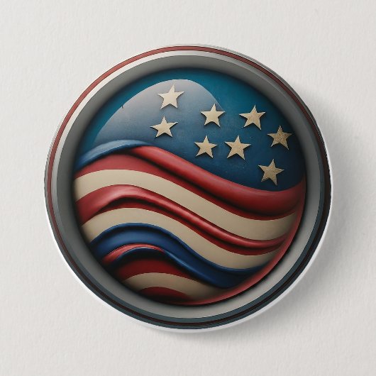 「カスタムButton」 缶バッジ (正面)