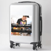 カスタムCakes Business Vehicleのステッ広告カー シール (スーツケース)