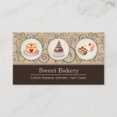 カスタムCakes Masterの結婚誕生日パーティー 名刺 (正面)