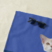 カスタムCat写真の交換 ビーチタオル (インサイチュ)