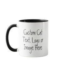 カスタムCat Mug – 自分で作成したカスタムMug