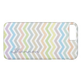 カスタムChevron iPhone 7 Plusケース – カエレガントラー Case-Mate iPhoneケース (裏面(横))