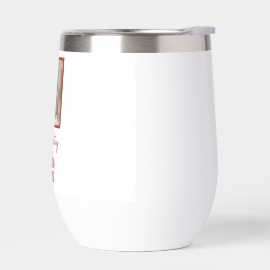 カスタムChristmas Dog Santa Paws写真 (左面)