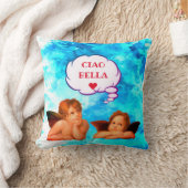 カスタムCIAO BELLAチェルウブスエンジェルスヴァレンティネス クッション (ブランケット)