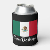カスタムCinco De Mayoはメキシコ国旗でクーラーできる 缶クーラー (缶正面)