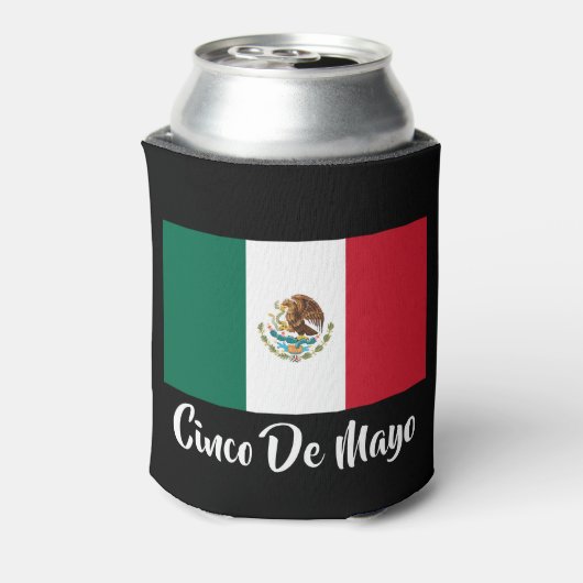 カスタムCinco De Mayoはメキシコ国旗でクーラーできる 缶クーラー (缶裏面)