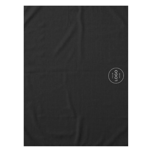 カスタムCircleロゴ会社ビジネスレストラン テーブルクロス (正面)