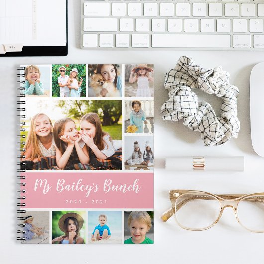 カスタムClass Photo Collage先生評価 ノートブック