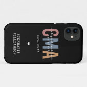 カスタムCMA認定医療アシスタント Case-Mate iPhoneケース (裏面(横))