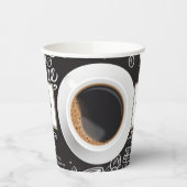 カスタムCoffee Shop紙カップ 紙コップ (左)
