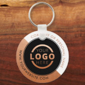 カスタムColor Promotion Business Logoブランド キーホルダー (正面)