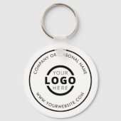 カスタムColor Promotion Business Logoブランド キーホルダー (裏面)